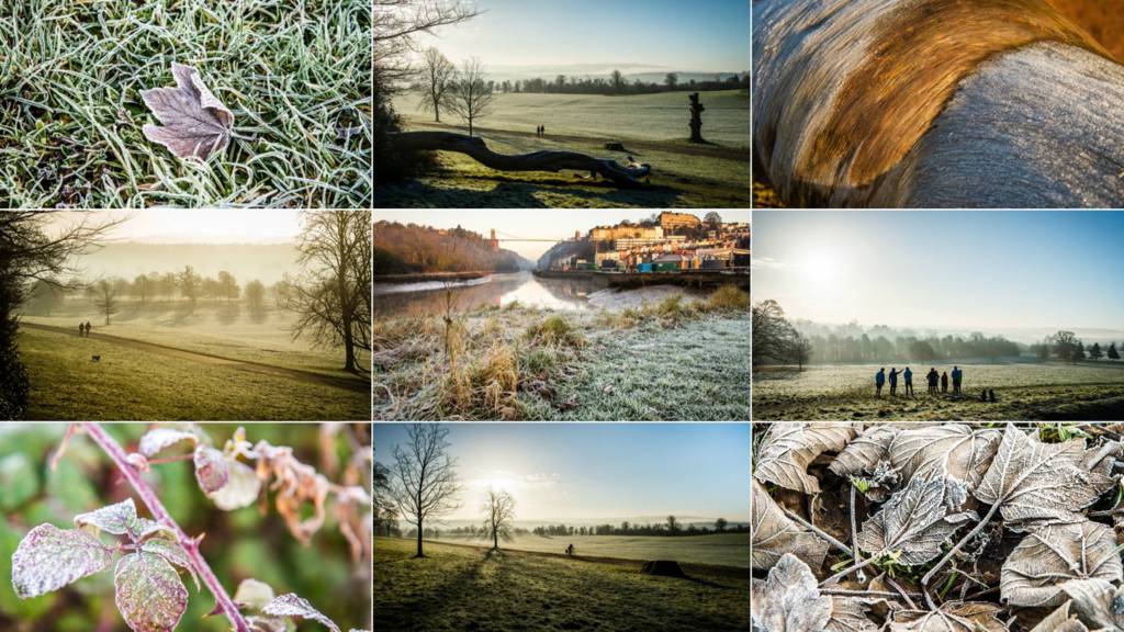 Wintry montage