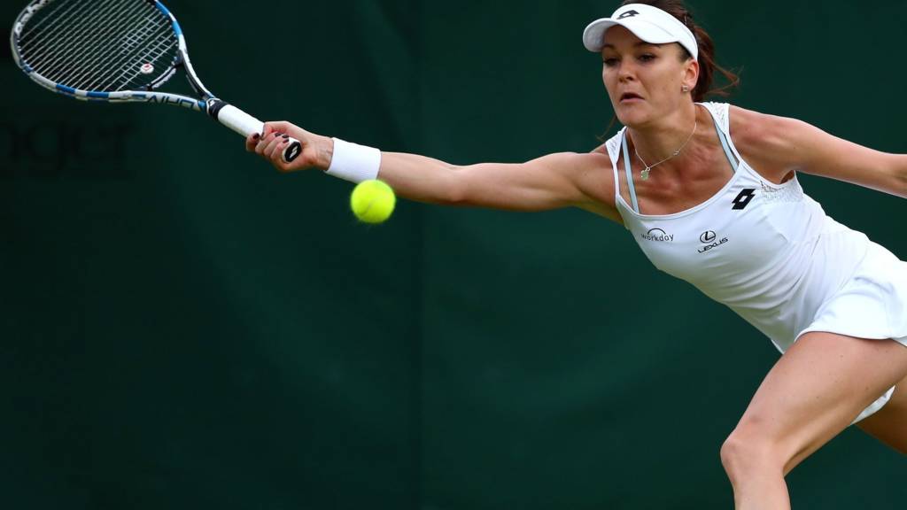 Wimbledon 2016: Agnieszka Radwanska v Katerina Siniakova ... - 1024 x 576 jpeg 33kB