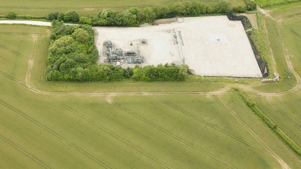 Proposed fracking site