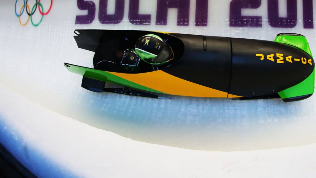 Jamaica's bobsleigh team