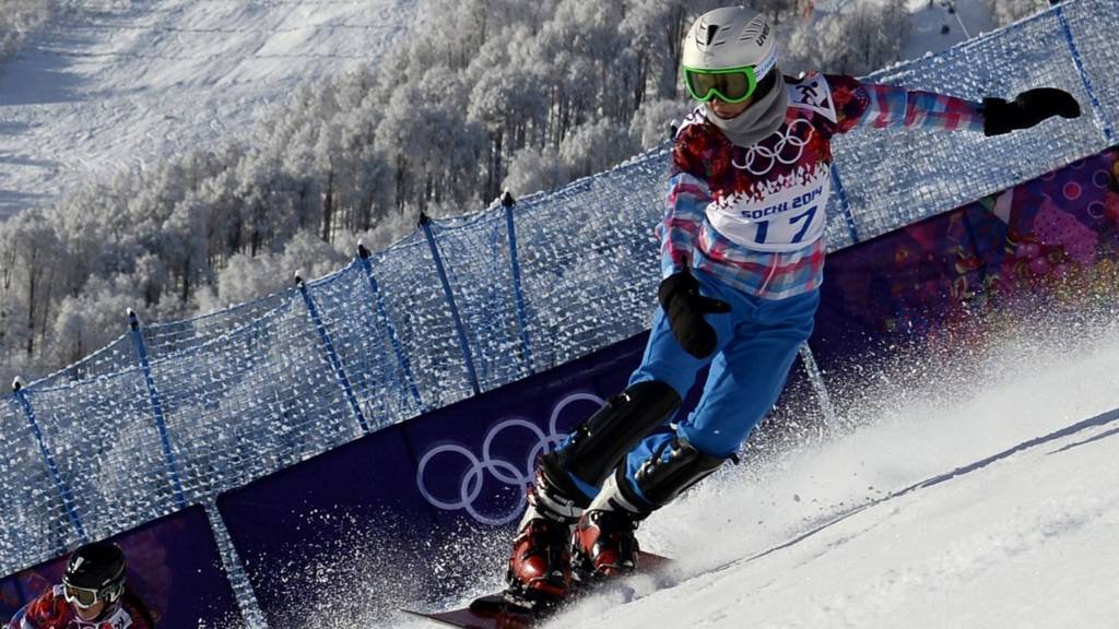 Russian snowboarder Ekaterina Ilyukhina