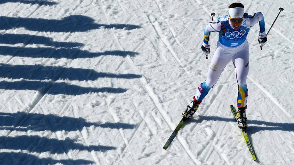 Cross country skier Charlotte Kalla