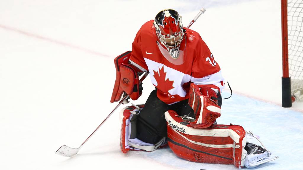 Canadian ice hockey player Charline Labonte