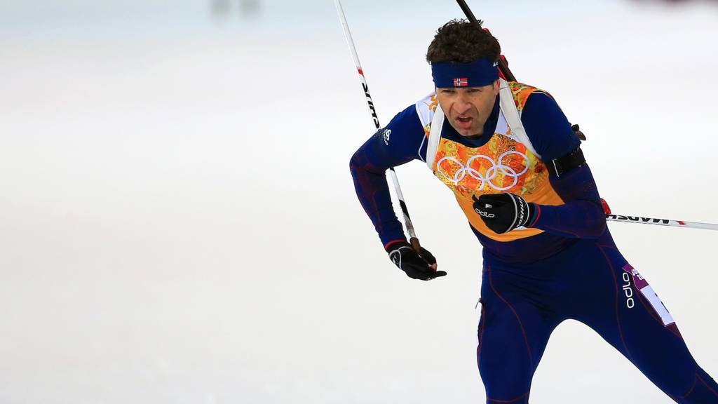 Biathlete Ole Einar Bjoerndalen