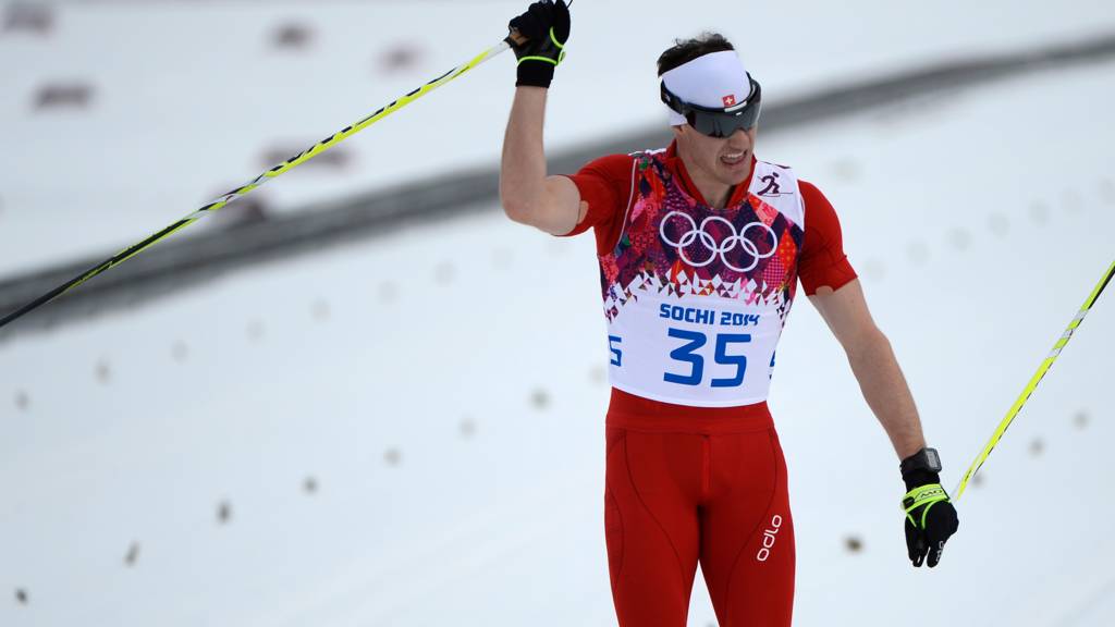 Cross country skier Dario Cologna