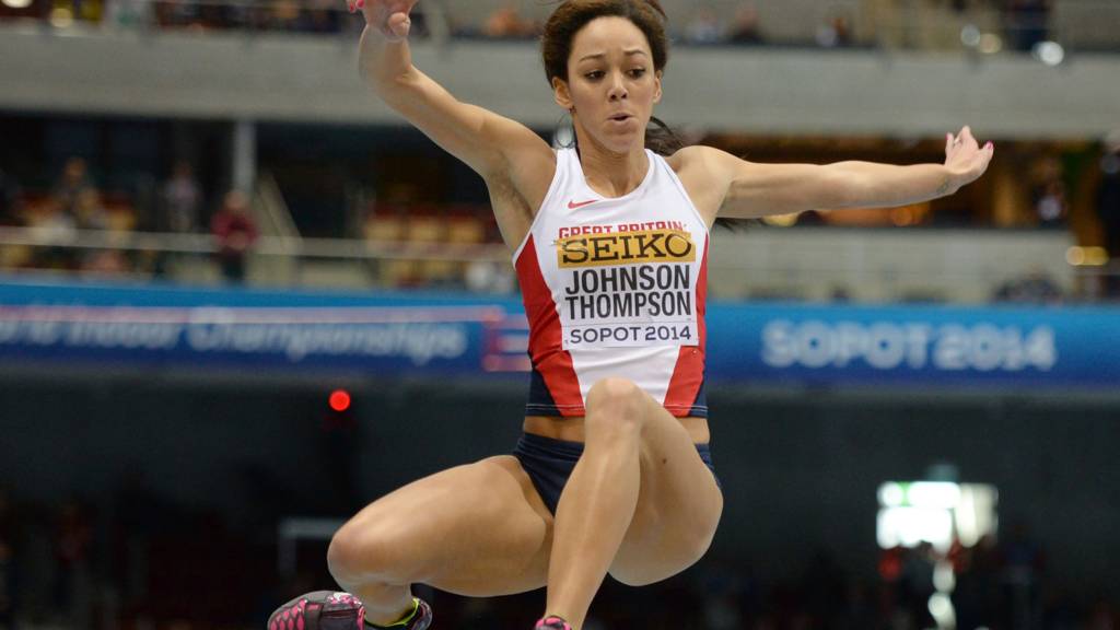 British athlete Katarina Johnson-Thompson