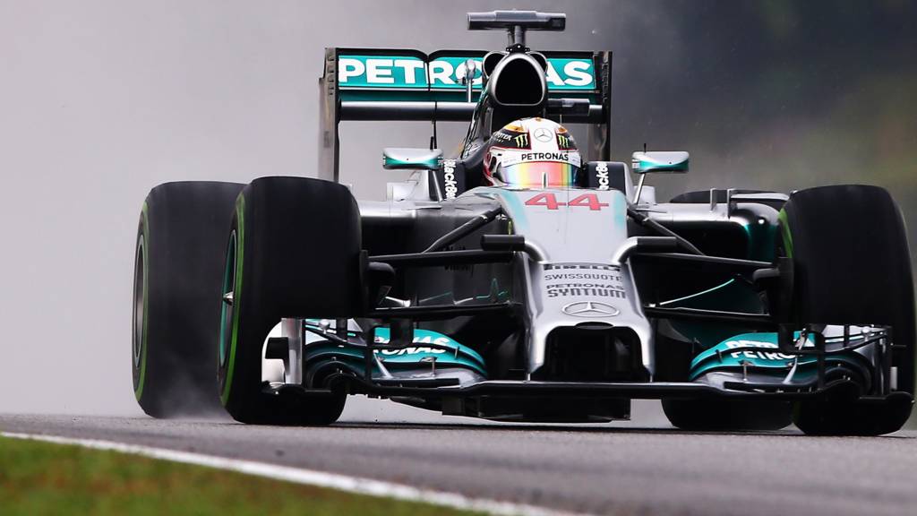 Mercedes F1 driver Lewis Hamilton