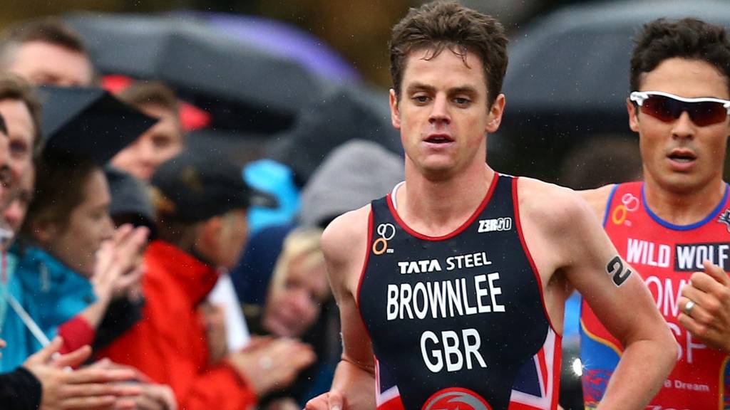 British triathlete Jonathan Brownlee