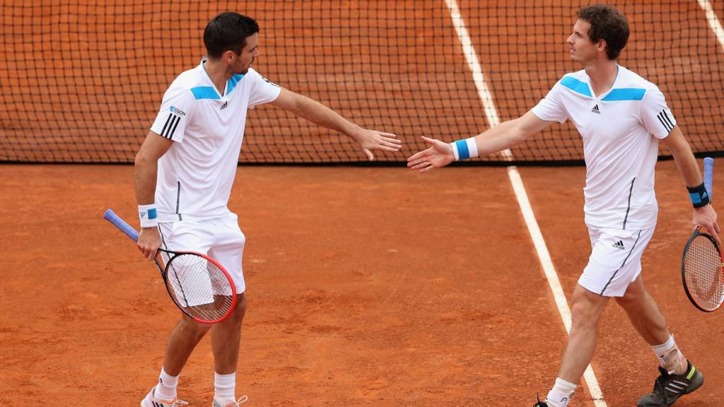 Andy Murray and Colin Fleming