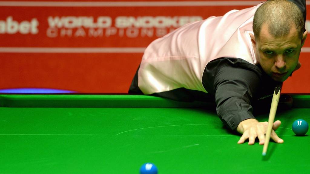 Barry Hawkins at the World Snooker Championship 2014