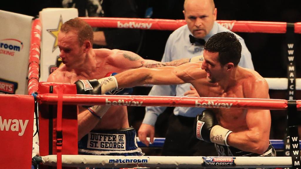 Carl Froch knocks out George Groves