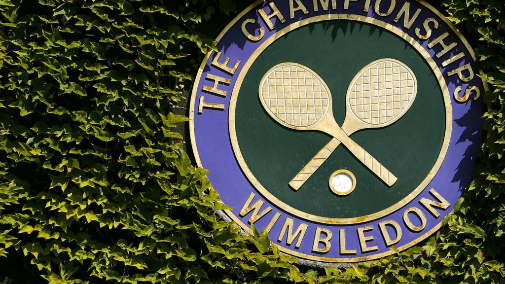 The official logo of the Wimbledon Championships