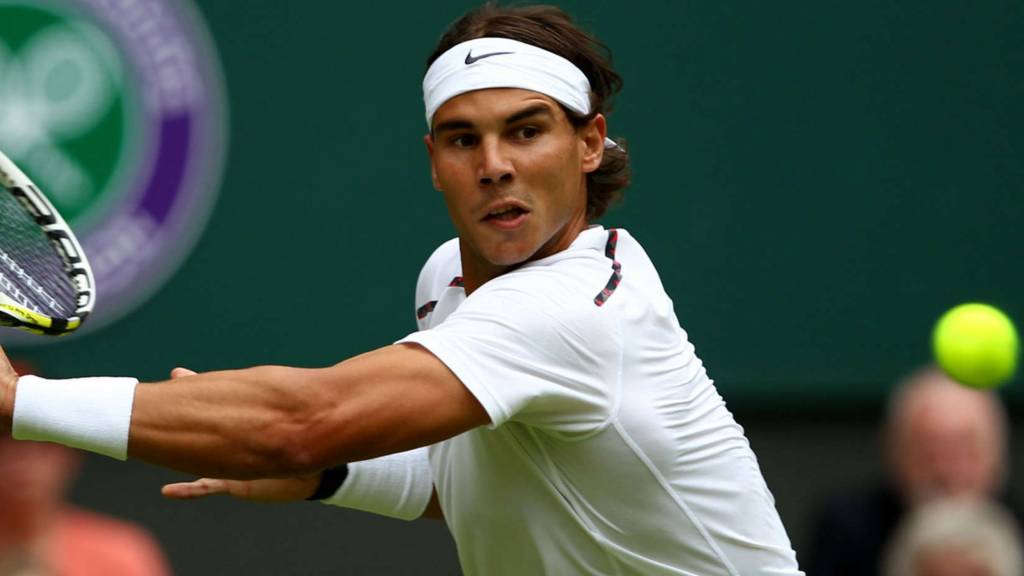 Rafael Nadal at Wimbledon