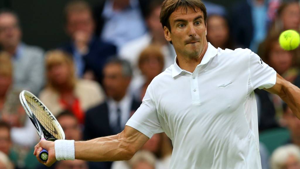 Tommy Robredo at Wimbledon