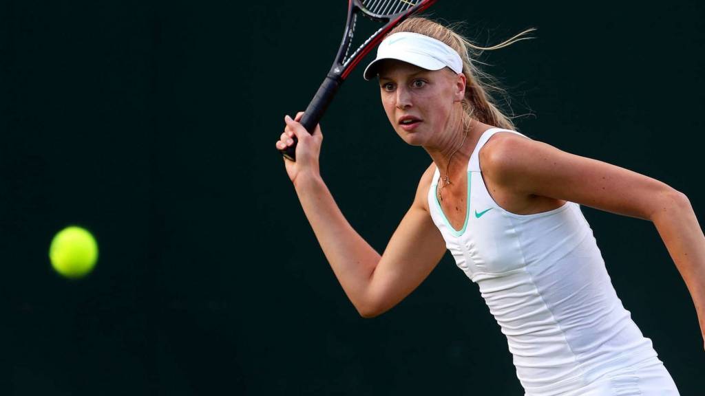 Naomi Broady at Wimbledon
