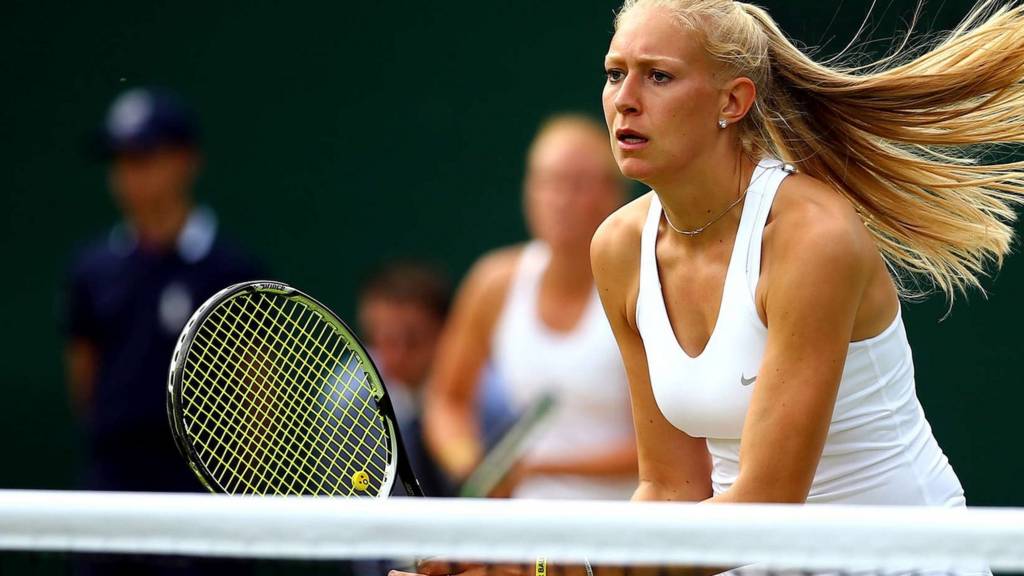 HERO Jocelyn Rae at Wimbledon 2014
