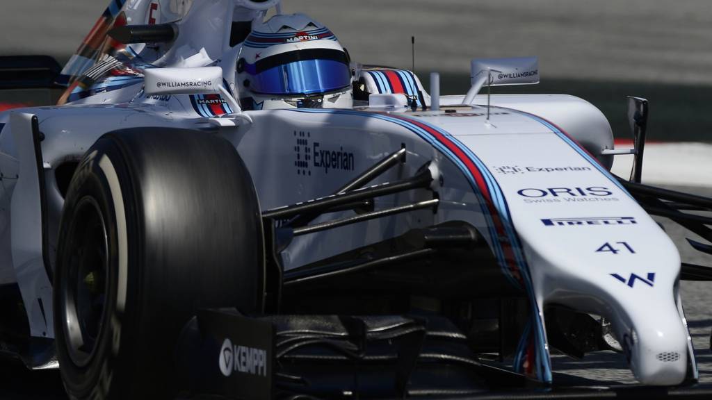 Susie Wolff drives for Williams