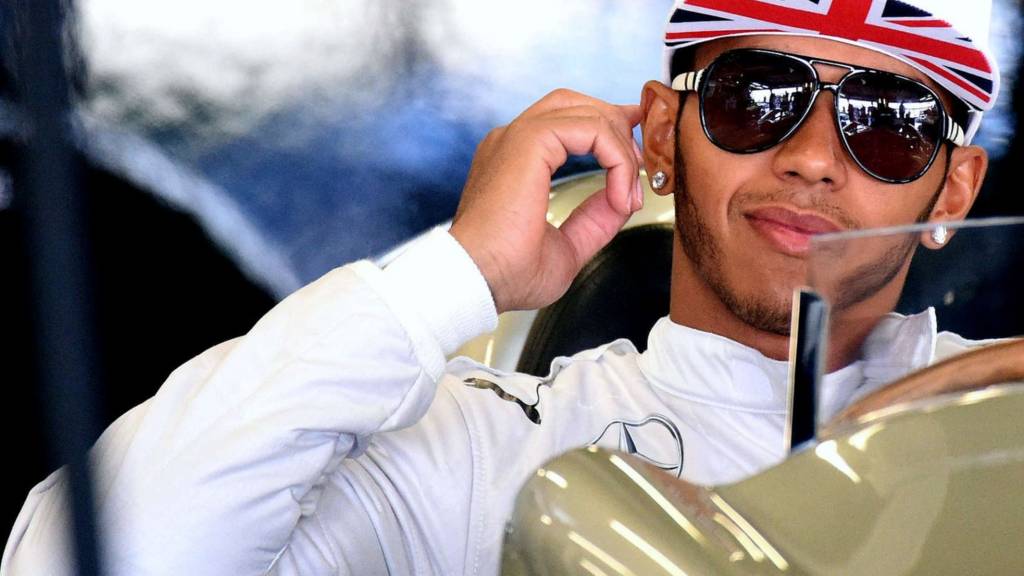 Mercedes AMG F1 driver Lewis Hamilton at the British Grand Prix