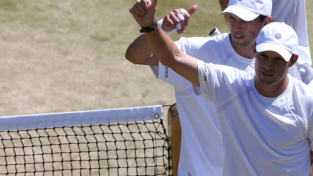 Bryan Brothers at Wimbledon 2014