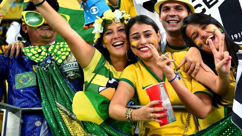Brazil fans