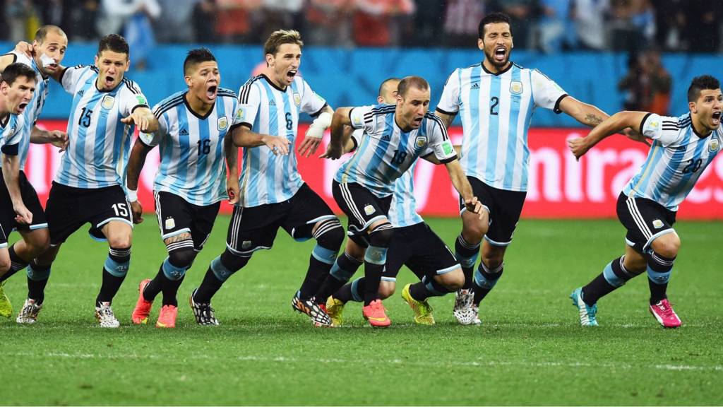 Argentina celebrate