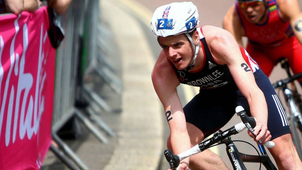 British triathlete Jonathan Brownlee
