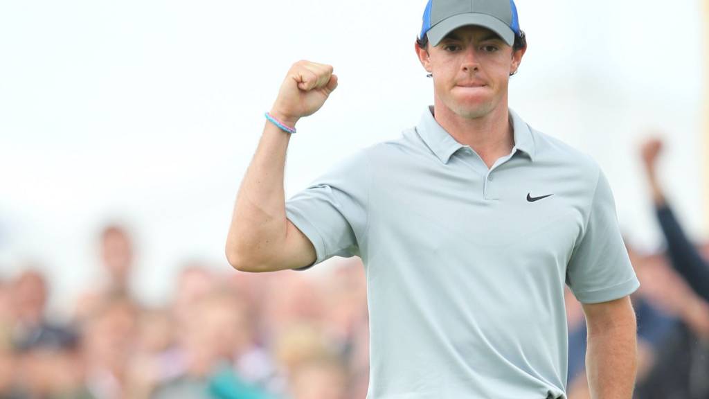 Rory McIlroy at the 2014 Open