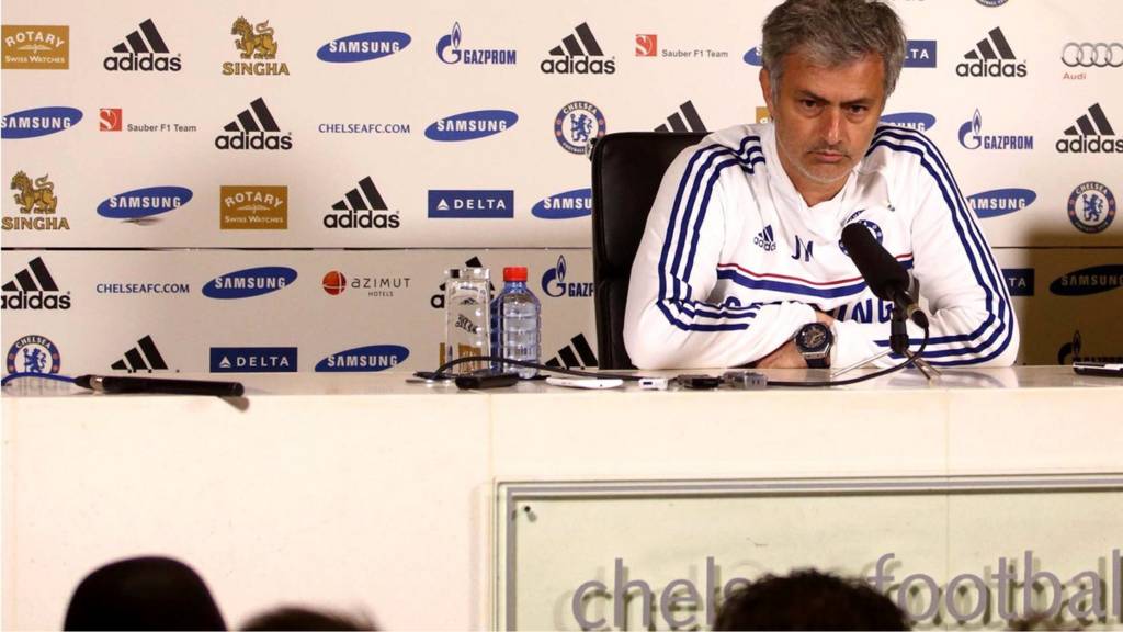 Jose Mourinho at a recent press conference