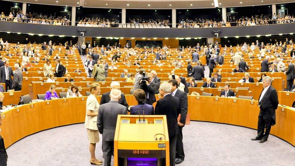 European Parliament in Brussels