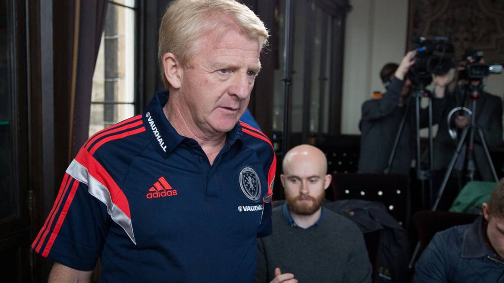 Scotland manager Gordon Strachan