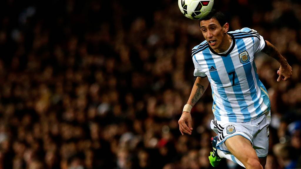 Argentina playmaker Angel di Maria