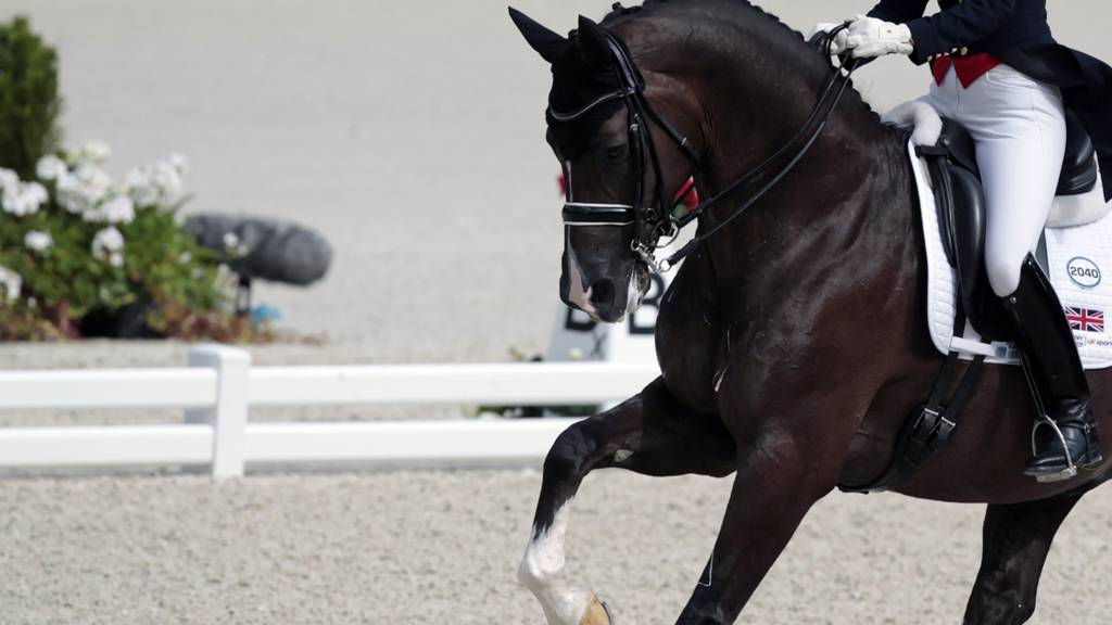 British rider Charlotte Dujardin on Valegro