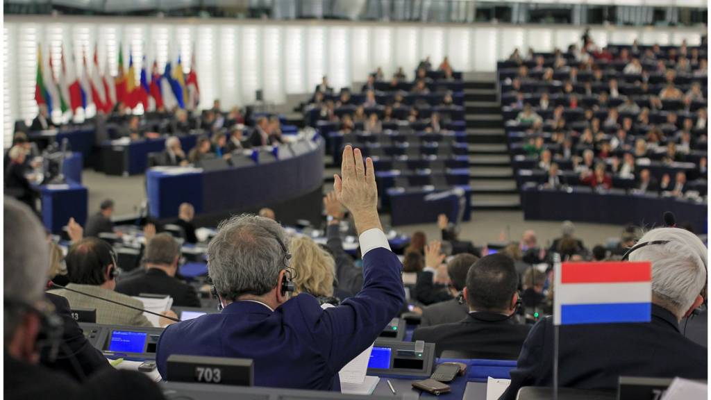 European Parliament in Strasbourg