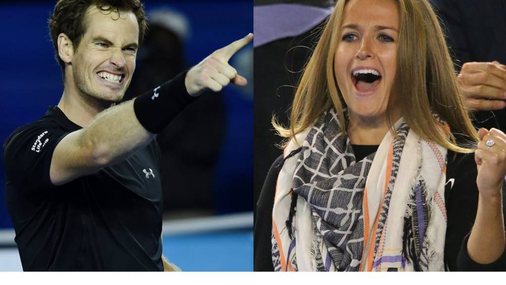 Andy Murray and Kim Sears