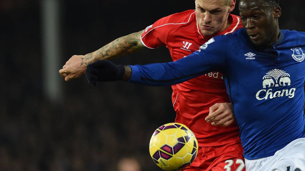 Martin Skrtel and Romalu Lukaku