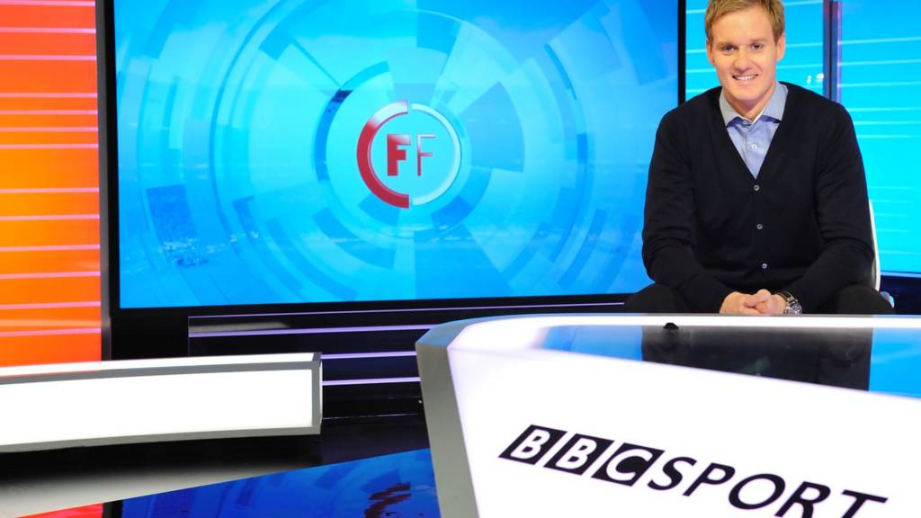 Football Focus presenter Dan Walker