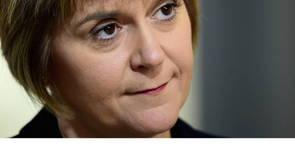 First Minister Nicola Sturgeon
