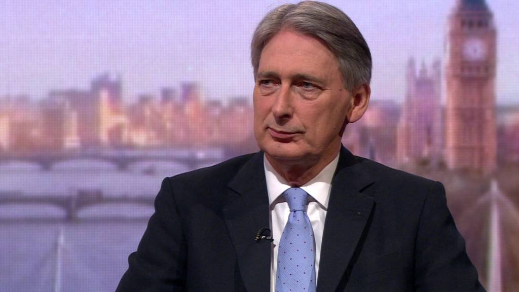 Foreign Secretary Philip Hammond