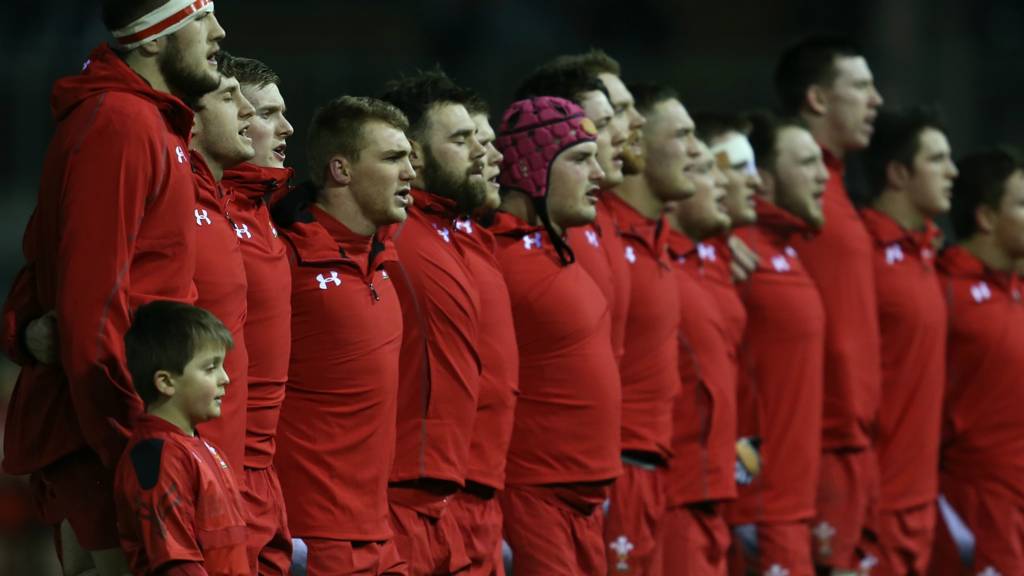 Wales U20 line up