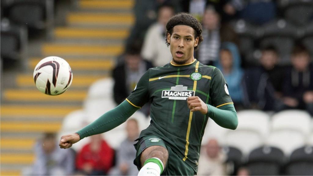 Celtic defender Virgil van Dijk