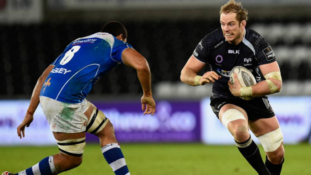 Alun Wyn Jones of Ospreys
