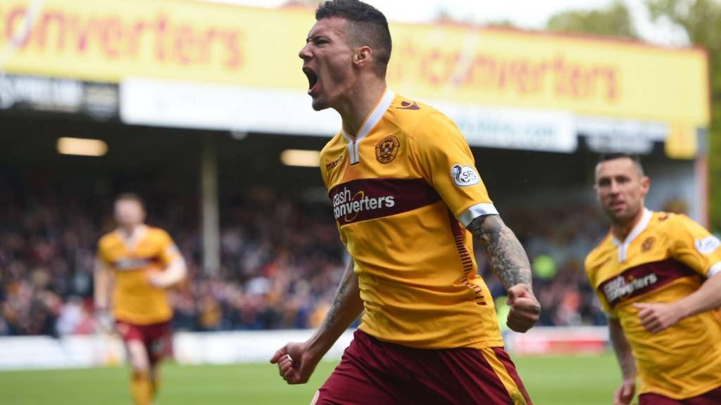 Marvin Johnson opened the scoring for Motherwell