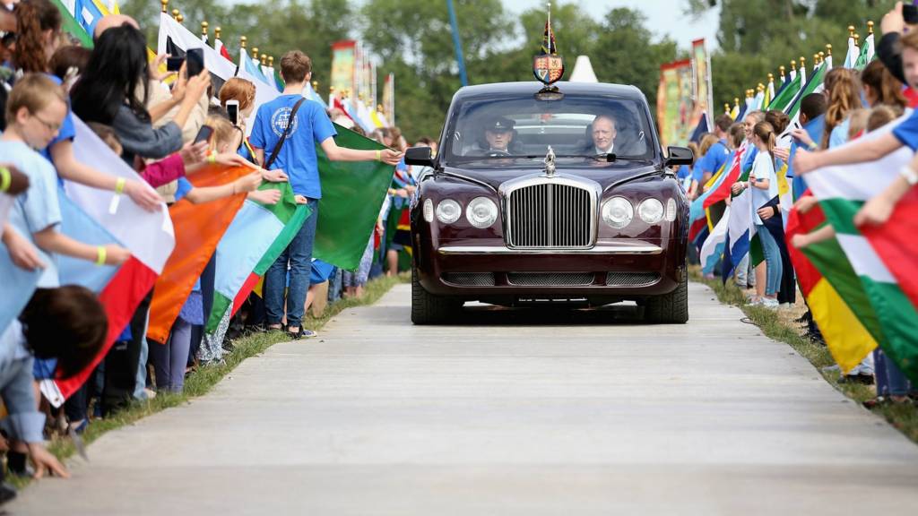 The Queen at Runnymede