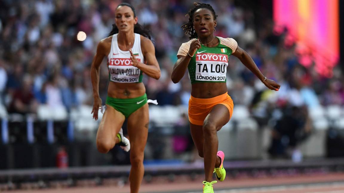 World Athletics Championships day three Women's 100m final and