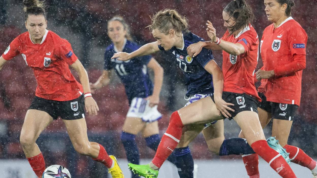 Women's World Cup playoff Scotland beat Austria to reach final Live