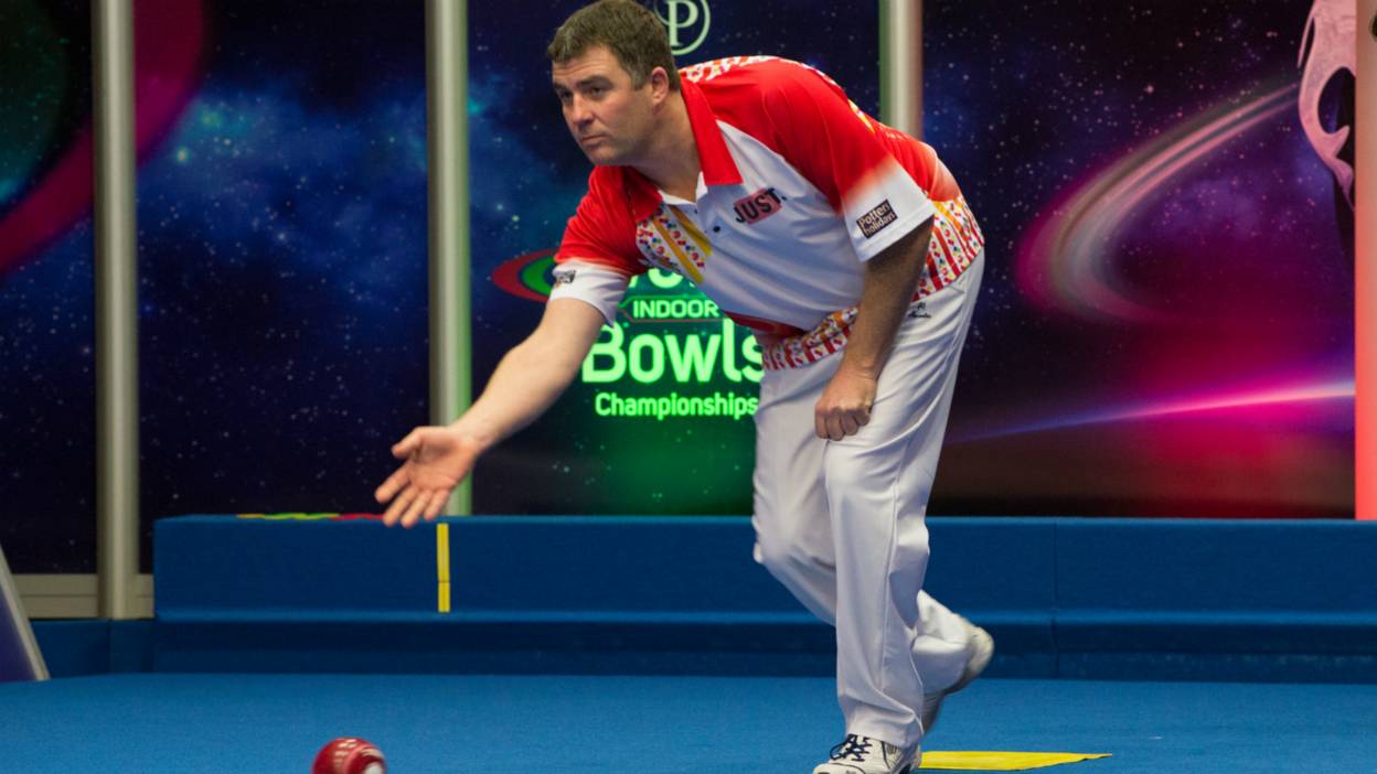 Watch live coverage of day two at the 2020 World Indoor Bowls