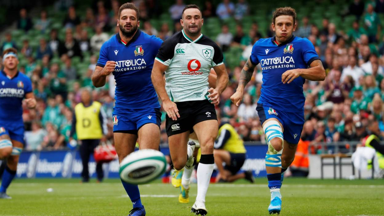 Ireland v Italy live Rugby World Cup warmup match in Dublin Live