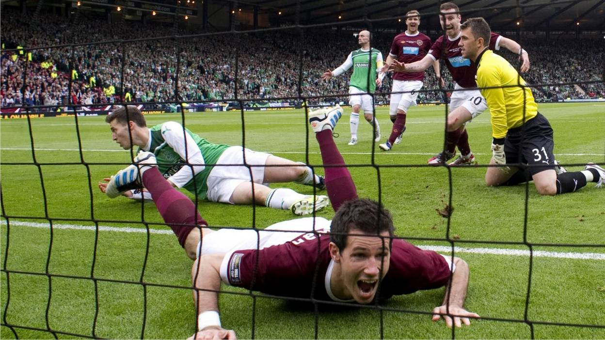 Rewind Highlights of Hibs v Hearts in the 2012 Scottish Cup final