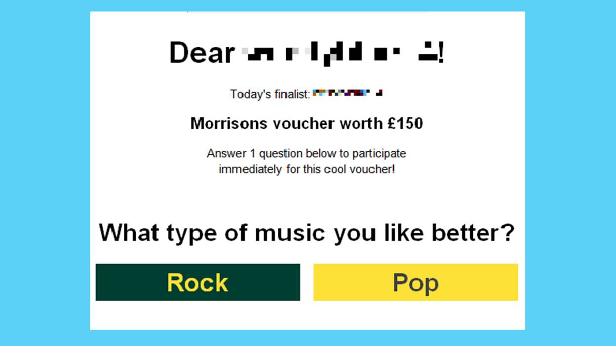 Morrisons email