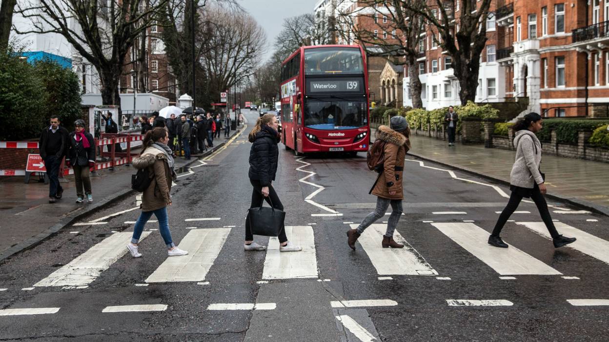 three penises walking down the street